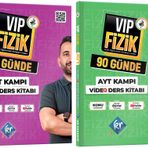 Kr Yayınları 2024 Kr Akademi Barış VIP Fizik 50 Günde TYT Kampı Video Ders Kitabı - Kenan Kara İle TYT AYT Geometri Video Ders Kitabı