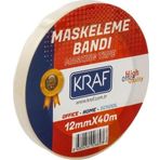 Kraf 12 mm x 40 m Maskeleme Bandı