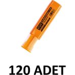Kraf 120 Adet Turuncu Fosforlu Kalem