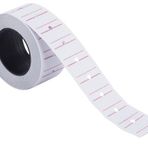 Kraf 12x21 mm Beyaz Çizgili Motex Etiket