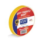 Kraf 2515G Çift Taraflı Bant 15 MM x 25 M