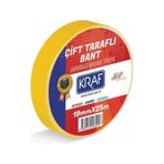 Kraf 2519G 19 mm x 25 mt Çift Taraflı Bant