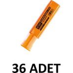 Kraf 36 Adet Turuncu Fosforlu Kalem