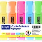 Kraf 385-5 5'li Fosforlu Kalem