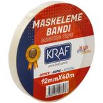 Kraf 4012G 12x40 m İnce Kağıt Bant
