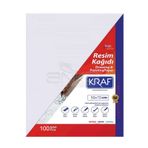Kraf 50x70 cm 100'lü Resim Kağıdı