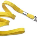 Kraf 510G Metal Klips Sarı Kart Askı İpi