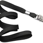 Kraf 510G Metal Klips Siyah Kart Askı İpi