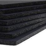 Kraf 7012 Siyah 2 mm 70x100 Köpüklü Maket Kartonu