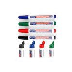 Kraf 770-4 4 Adet PVC Doldurulabilir Beyaz Tahta Kalemi