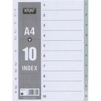 Kraf A4 1-10 Rakam Ayraç