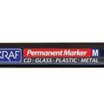 KRAF ASETAT KALEMİ OHP PLUS 280 (M) MAVİ 12 Lİ