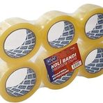 KRAF Bant Koli Şeffaf 45Cmx100M 6 Lı Paket