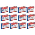 Kraf Beyaz Büyük Boy Zımba Teli No.24/6 - 12 Kutu x 1000 Adet - 12 Adet