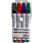 Kraf Doldurulabilir Beyaz Tahta Kalemi 4 Renk Set PVC