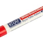 Kraf Doldurulabilir Beyaz Tahta Kalemi Kırmızı 12`Li Kutu