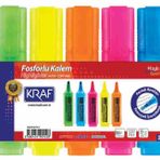 KRAF FOSFORLU KALEM 333 5Lİ SET