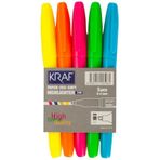 KRAF FOSFORLU KALEM - KALEM TİPİ - 5 Lİ SET