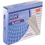 Kraf Geniş Maket Bıçağı Yedeği 100 Adet (Falçata Ucu) Ücretsiz Kargo
