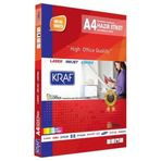 Kraf KF-2044 48.5x25.4 mm Lazer Etiket
