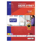 Kraf KF-2095 30x12 mm Lazer Etiket