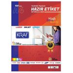 Kraf KF-2115 70x56 mm Lazer Etiket