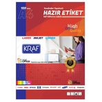 Kraf KF-2610 105x57 mm Lazer Etiket