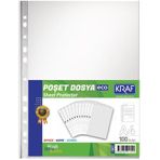 Kraf Poşet Dosya A4 100 Adetlik Eco Paket