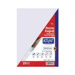 Kraf Resim Kağıdı 25x35 cm 20'li Paket