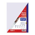 KRAF Resim Kağıdı 50x70 Cm 100'lü Paket
