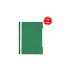 Kraf Telli Dosya, 10 Adet, 50'li Paket, A4, 2 Delikli, Yeşil - 500 Adet