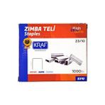 Kraf Zımba Teli 23/10 Gümüş