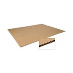 Kraft 100x120cm 3mm Oluklu Mukavva Karton 6'lı Paket Ödev Kartonu - Proje Kartonu