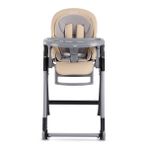 Kraft Chef Fonksiyonel Mama Sandalyesi, Çok Kademeli Yatış, 7 Kademe Yükseklik, Çift Tepsili, Katlanabilir, 0 - 15 kg, Bej