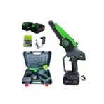 KRAFT HART WL03-BAE01 Otomatik Yağlamalı 21V Güçlü Motor Şarjlı El Testeresi Ağaç Odun Dal Kesme Budama Yeşil Renk 6"