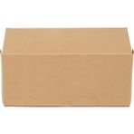 Kraft Ikili Hamburger Kutusu 24X12X11 cm - 100 Adet