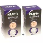 Kraft Jelli Göğüs Pedi 40 Adet 2 Kutu (2X40)