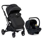 Kraft Juno İ-Size Travel Sistem Bebek Arabası Black
