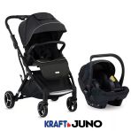 Kraft Juno I-Size Travel Sistem Siyah Bebek Arabası