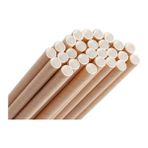 Kraft Kağıt Pipet 8 mm x 19,7 cm (50 Adet) - NATURAL