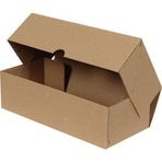 Kraft Kargo Kutusu-100 adet (20x13x7,5 cm-Kilitli Kutu)