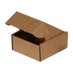 Kraft Kilitli Kargo Kutusu / Ebat: 8x8x4 CM 100 Adet