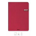 Kraft Ofis Defter Çizgili Kırmızı