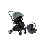 Kraft Viva I-Size Çift Yönlü Tek Elle Katlanabilir Travel Sistem Bebek Arabası Green
