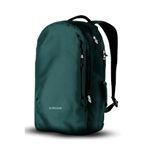 KraftCover All City Backpack Su İtici Sırt Çantası Laptop Bölmeli Su İtici Fermuar & Ripstop Kumaş (Yeşil)