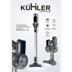 Kraftmax KH-V700 Kablosuz Turbo Fırçalı Dikey Şarjlı Süpürge