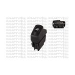 Kraftvoll 04050064 Cam Açma Anahtarı Clio Kangoo Megane Logan Arka (Pın 5) 7700838101102