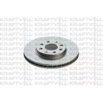 Kraftvoll 07040115 Ön Fren Diski Havalı Grande Punto 199 1.2 1.3 Multijet 1.4 1.4 16V 10 05-Corsa D Çelik Jant İçin 569024