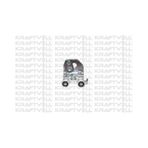 Kraftvoll 09040199 Sürgülü Kapı Mekanizması Sol Üst (Sadece Kafa) Ducato Boxer Jumper Iıı Iv 06- 1344422080