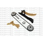 Kraftvoll 12100014 Eksantrik Zincir Seti Emme Egsoz Vanos Dişlisi Komple Set Bmw E46 E60 E81 E87 E88 E90 N42 N43 N45 11311439854S1